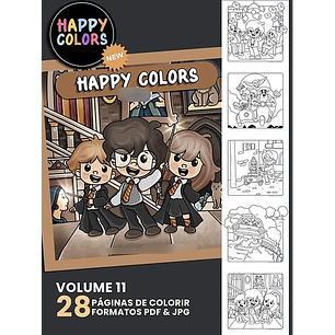 Arquivo Happy Colors Escola de Magia Harry Potter - TITA