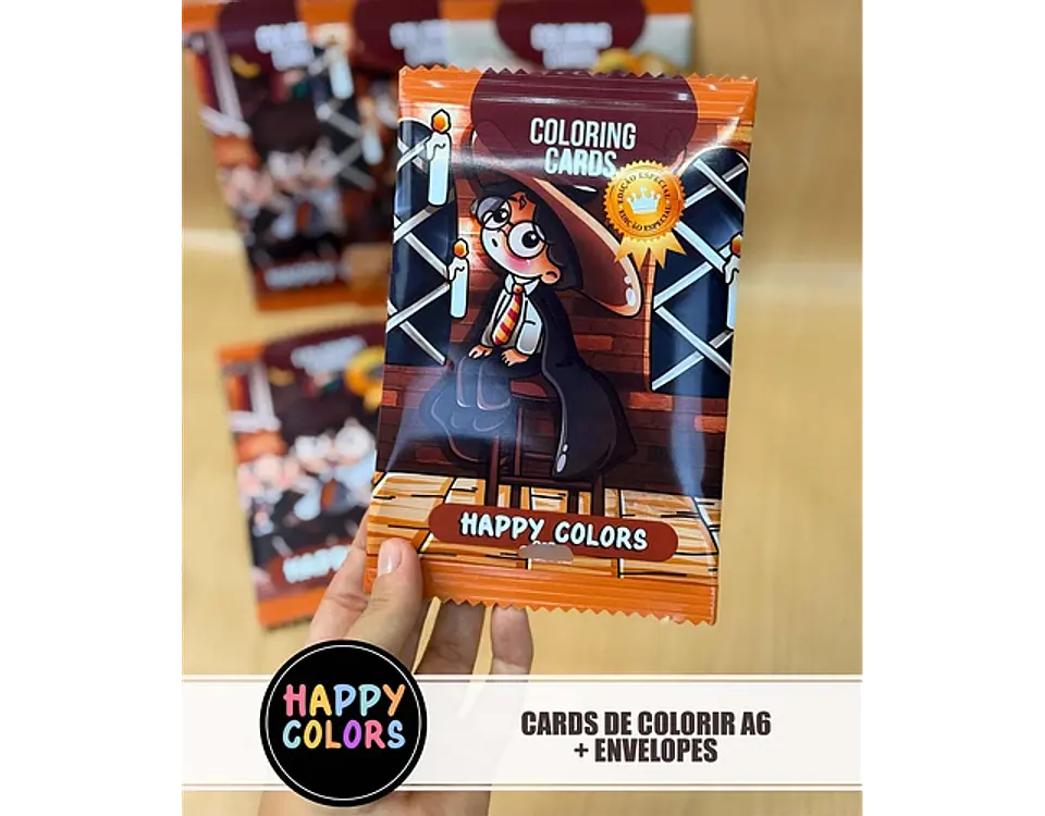 Arquivo Happy Colors Escola de Magia Harry Potter -  6