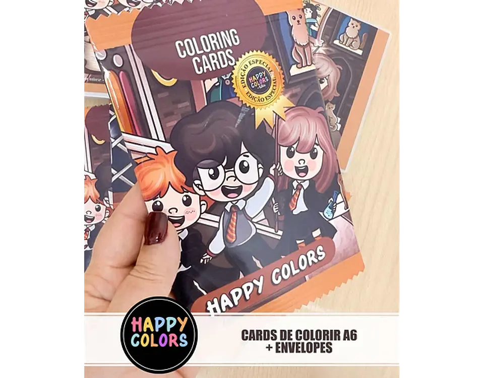 Arquivo Happy Colors Escola de Magia Harry Potter -  8