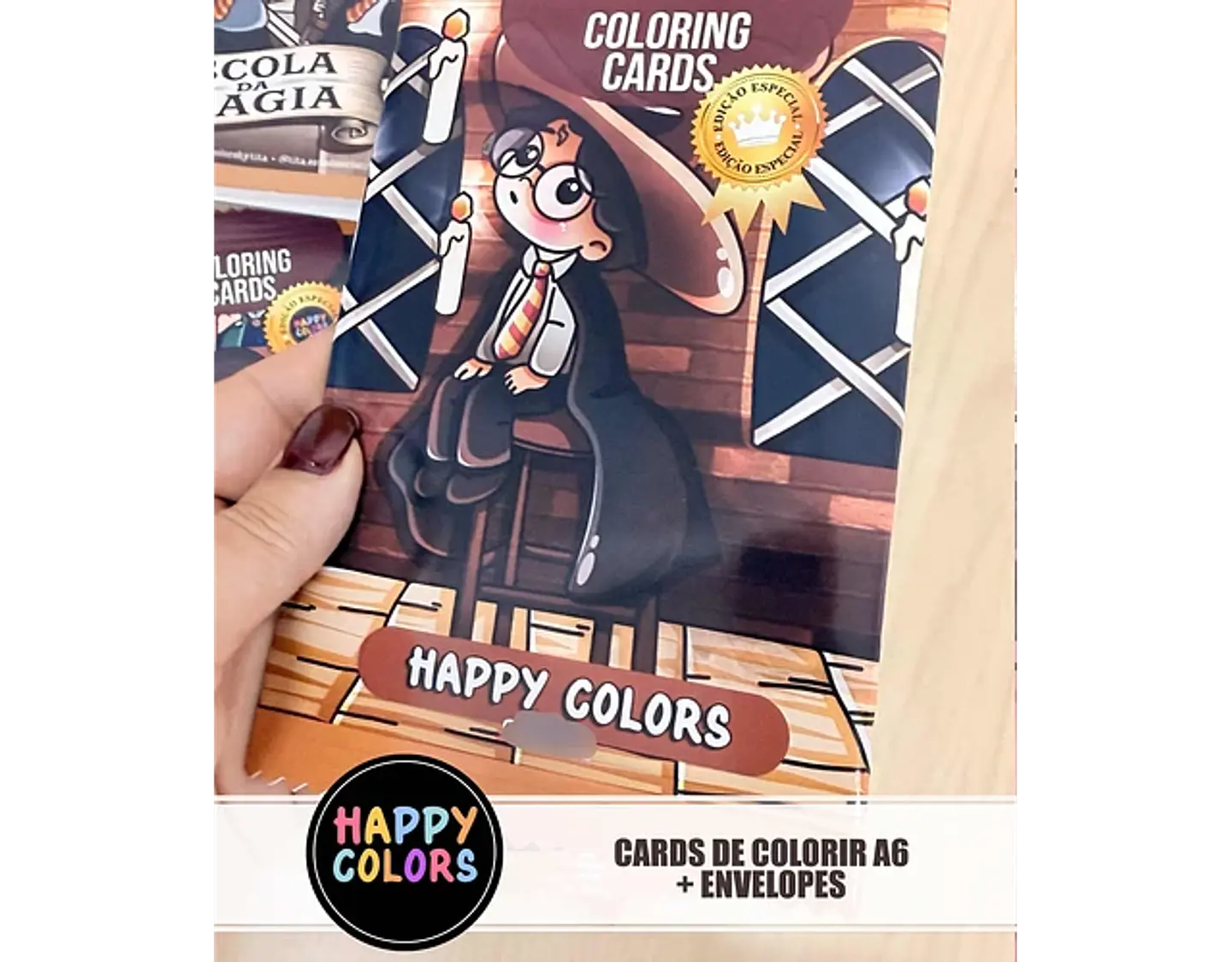 Arquivo Happy Colors Escola de Magia Harry Potter -  9