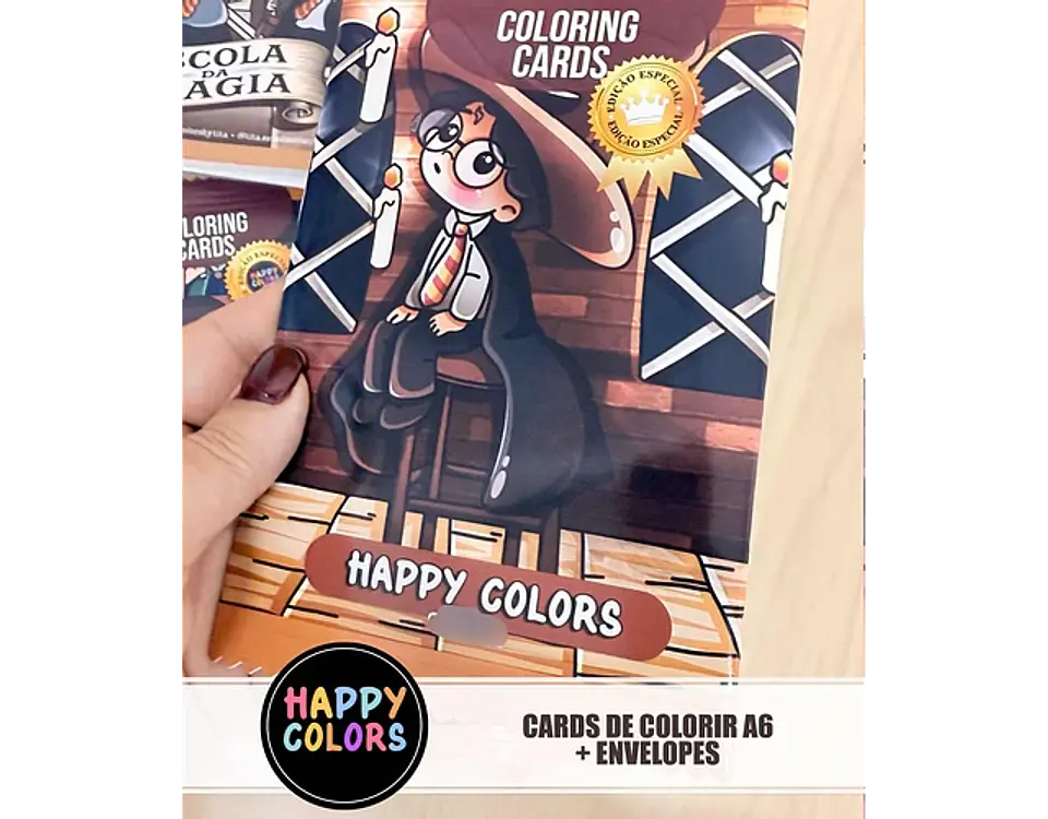 Arquivo Happy Colors Escola de Magia Harry Potter -  9