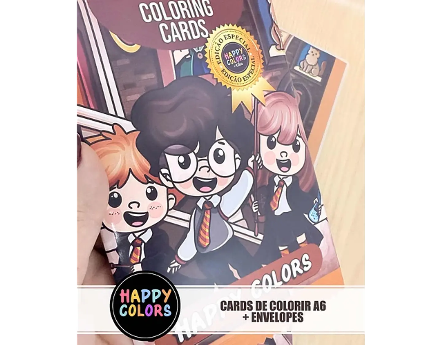 Arquivo Happy Colors Escola de Magia Harry Potter -  5