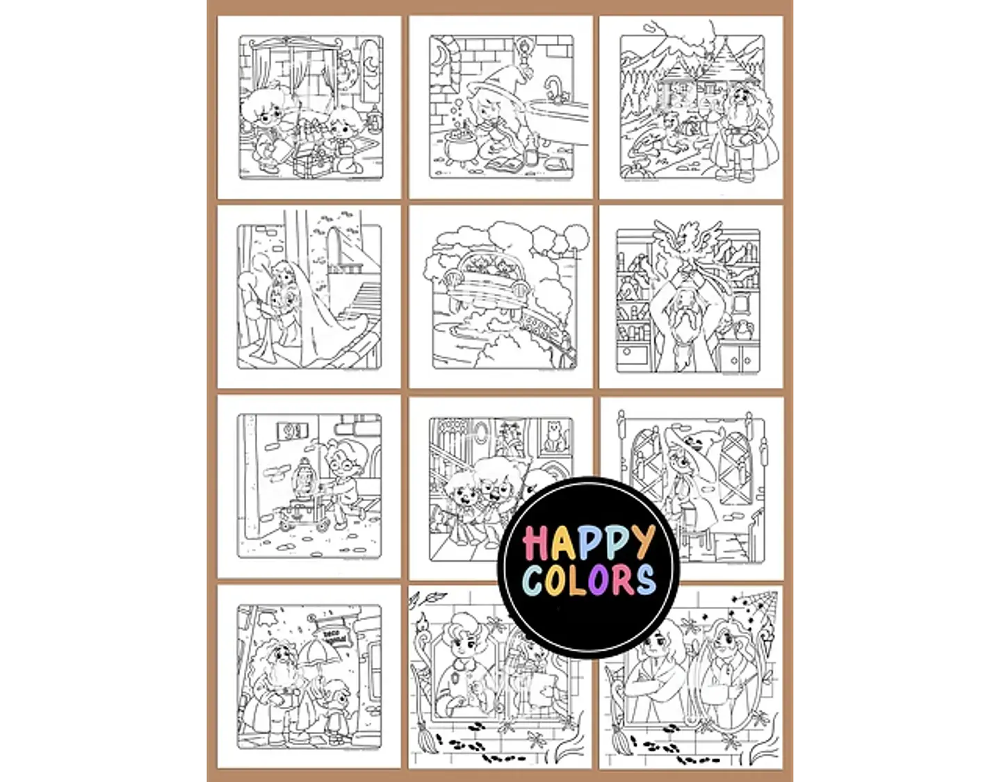 Arquivo Happy Colors Escola de Magia Harry Potter -  2