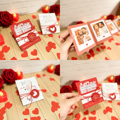 Arquivo dia dos namorados mini álbum de fotos - LETTERINHAS