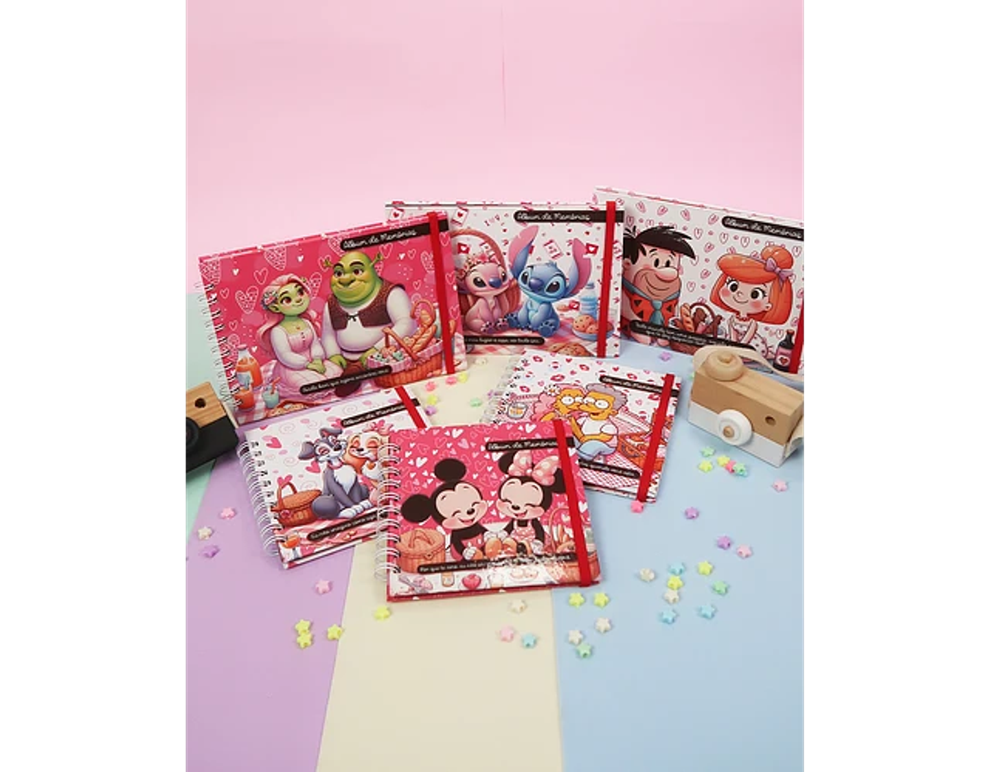 Arquivo dia dos namorados pack de capas álbum de memórias - MP 16