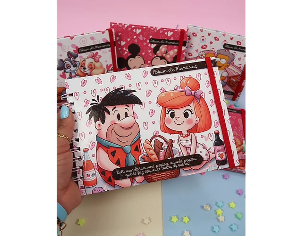 Arquivo dia dos namorados pack de capas álbum de memórias - MP 8