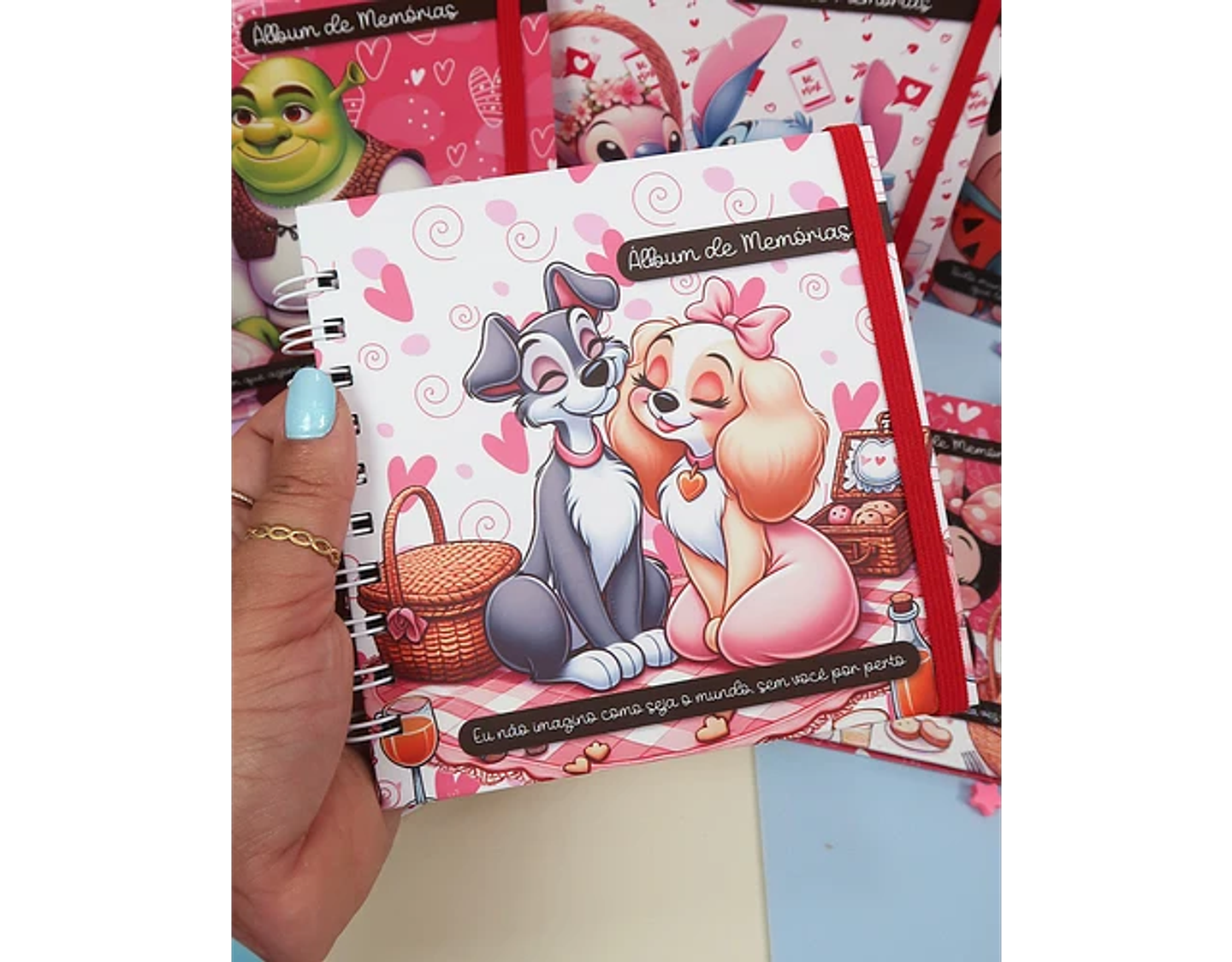 Arquivo dia dos namorados pack de capas álbum de memórias - MP 11