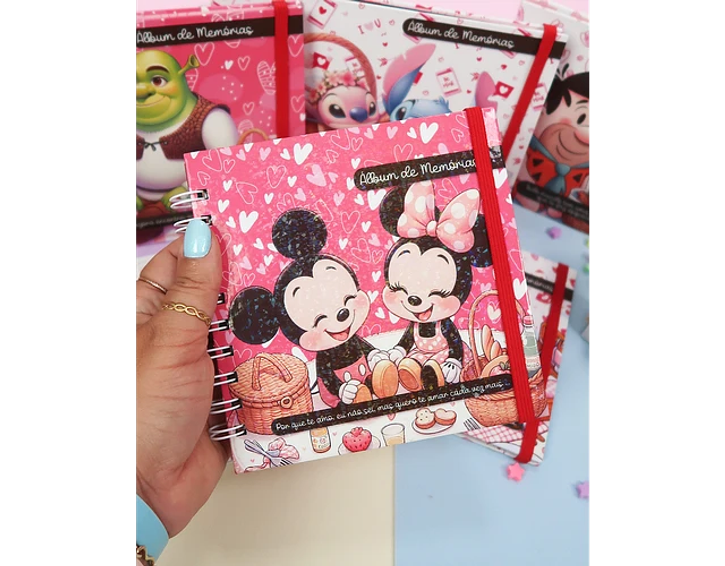 Arquivo dia dos namorados pack de capas álbum de memórias - MP 13