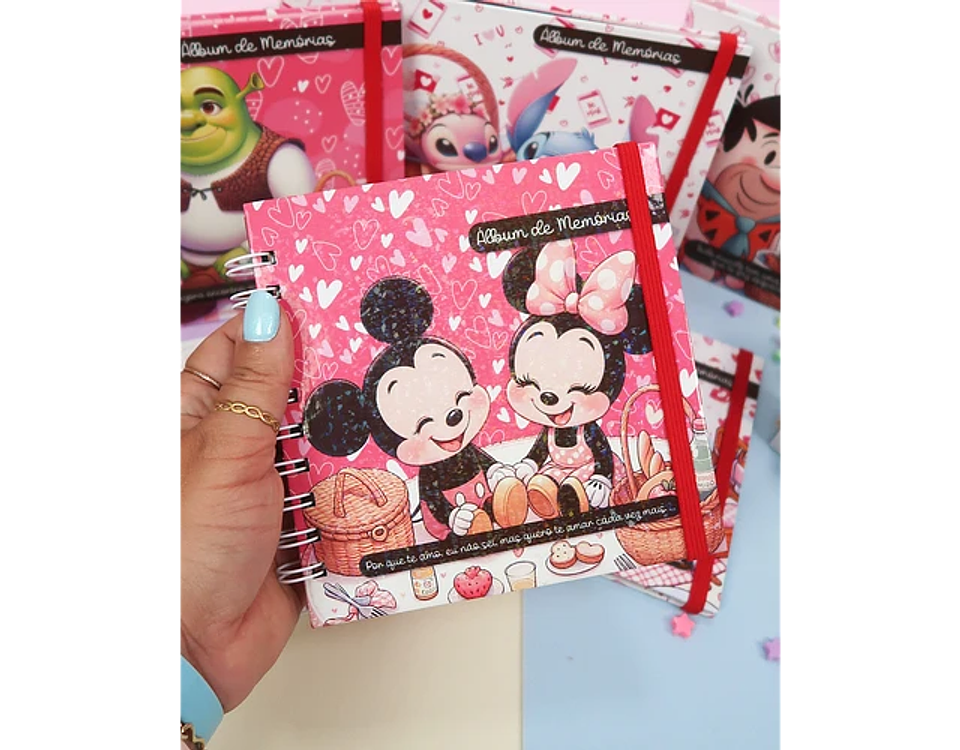 Arquivo dia dos namorados pack de capas álbum de memórias - MP 13