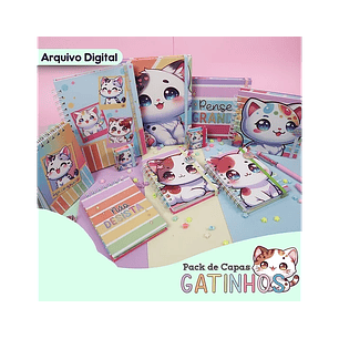 Arquivo pack de capas gatinhos - MP