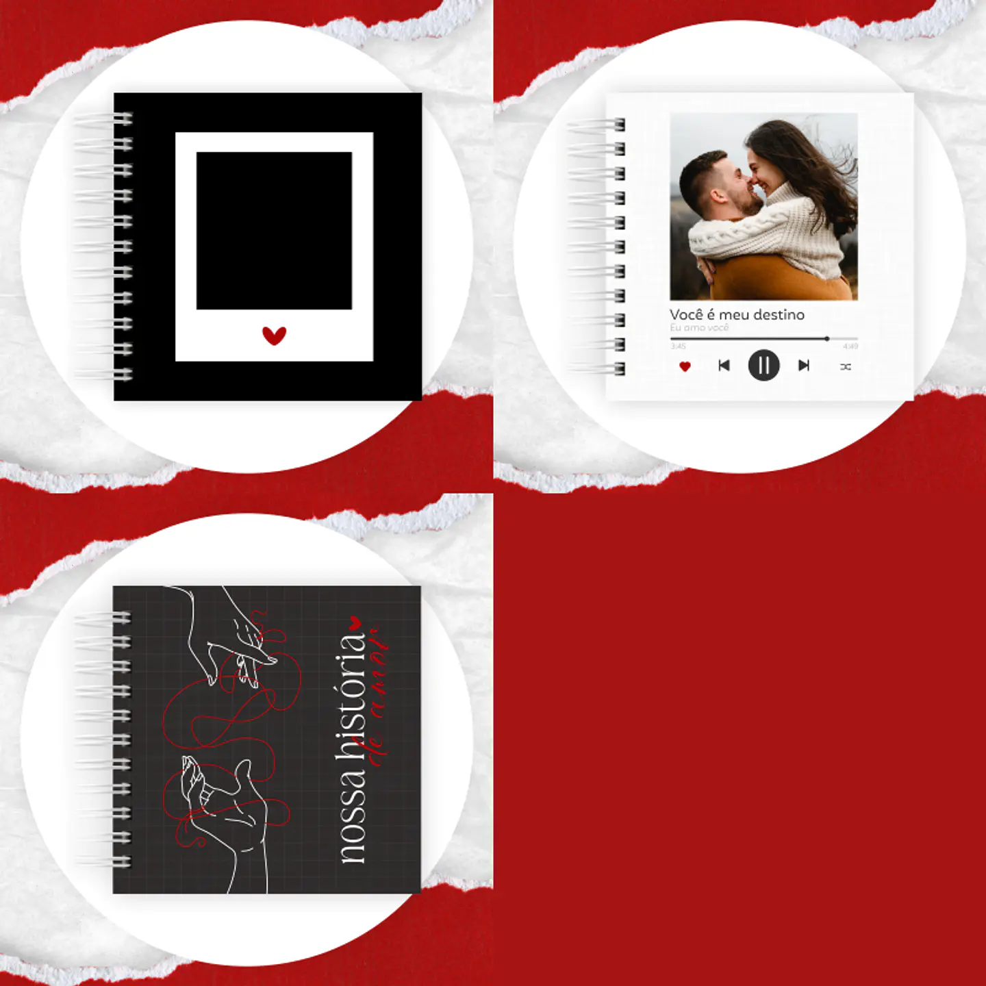 Arquivo dia dos namorados albúm de fotos encadernado - LETTERINHAS 1