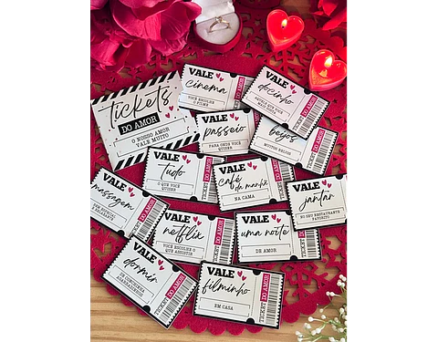 Arquivo dia dos namorados tickets do amor - ILUSTRACIN