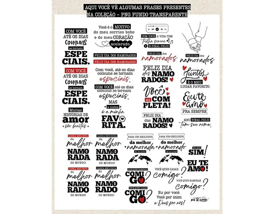 Kit Digital dia dos namorados - ILUSTRACIN 2