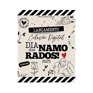 Kit Digital dia dos namorados - ILUSTRACIN