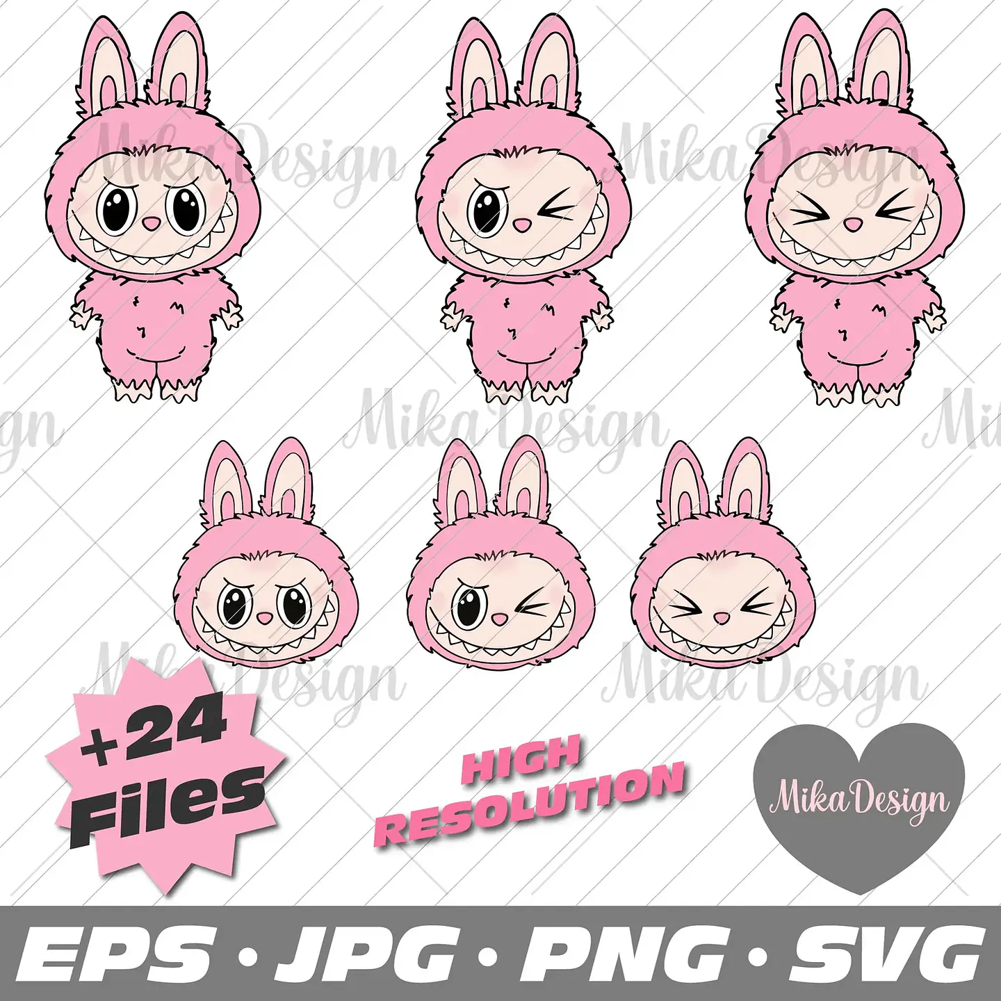 Kit Digital Labubu 3 1