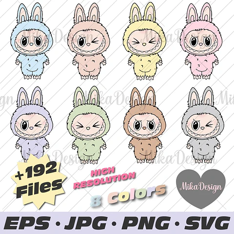 Kit Digital Labubu 5