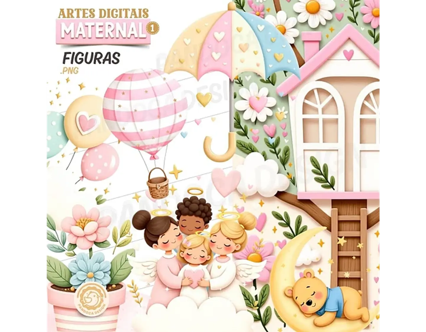 Kit Digital Maternidade - PANDOCA 3