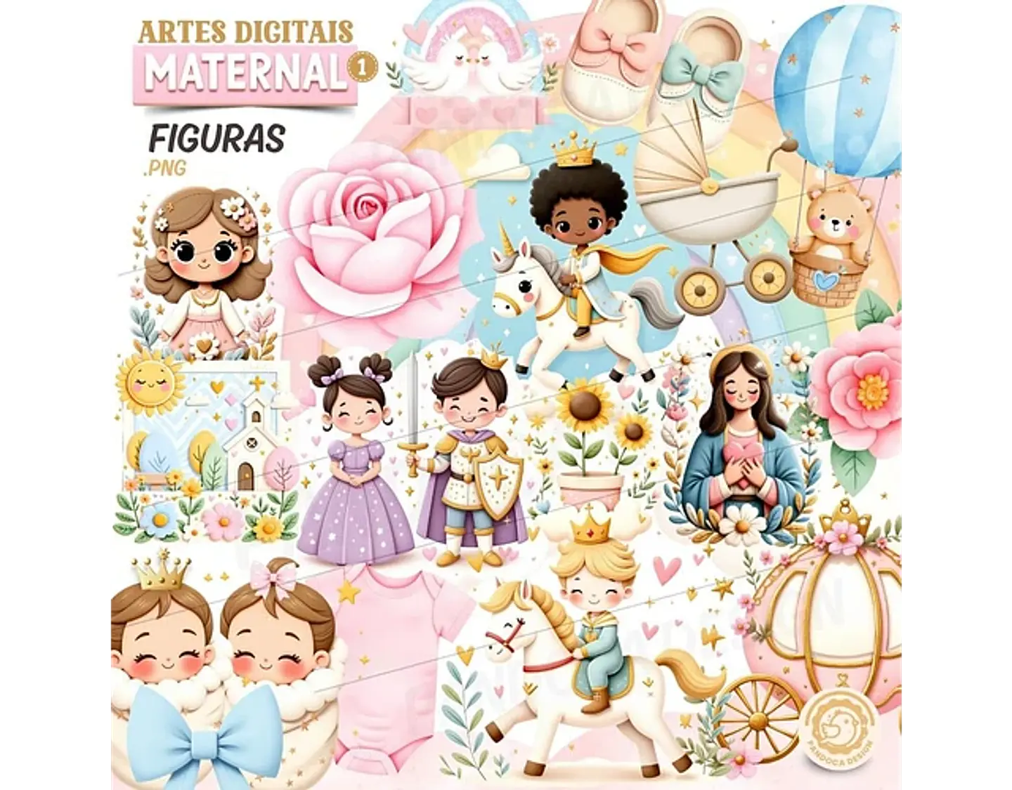 Kit Digital Maternidade - PANDOCA 5