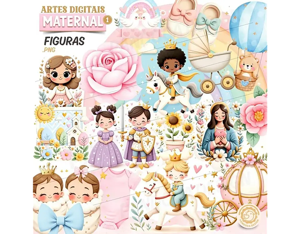 Kit Digital Maternidade - PANDOCA 5