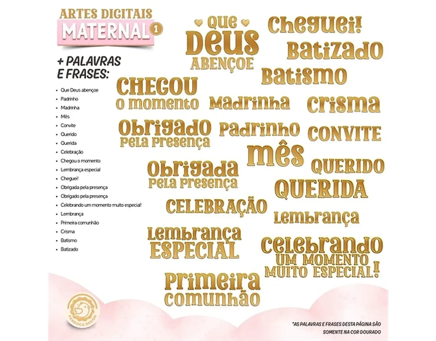 Kit Digital Maternidade - PANDOCA 7