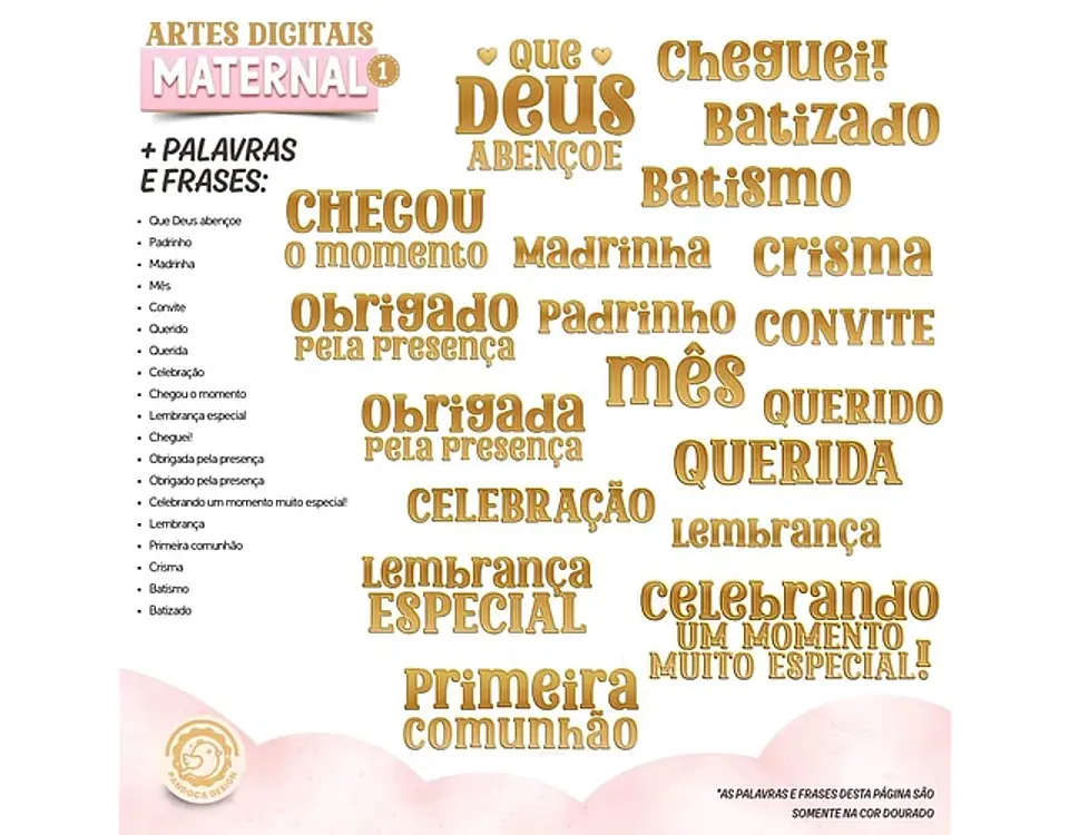 Kit Digital Maternidade - PANDOCA 7