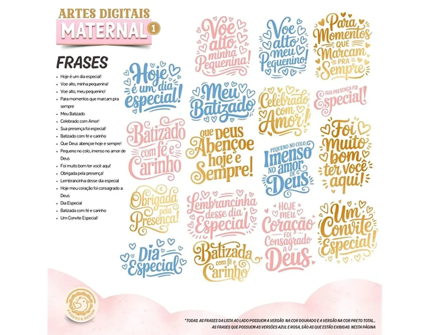 Kit Digital Maternidade - PANDOCA 8