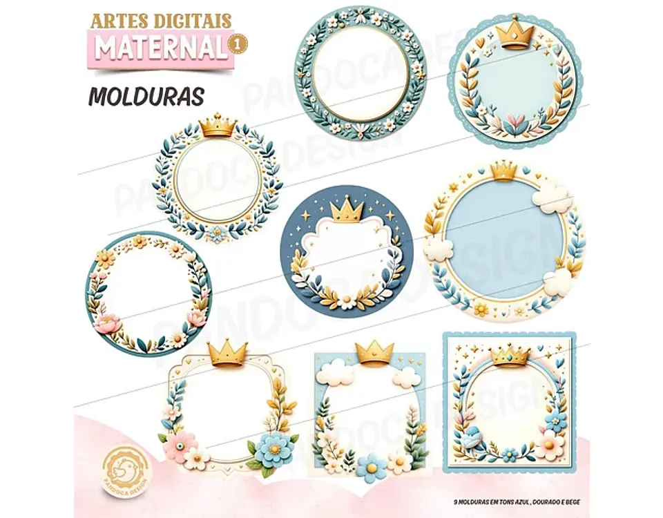 Kit Digital Maternidade - PANDOCA 9