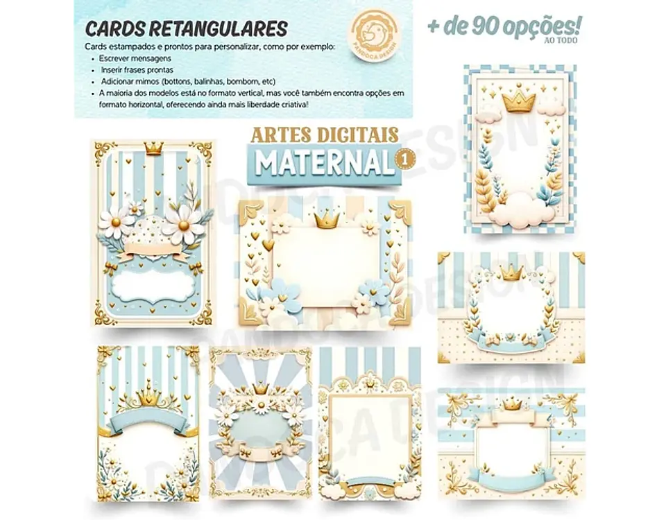 Kit Digital Maternidade - PANDOCA 13