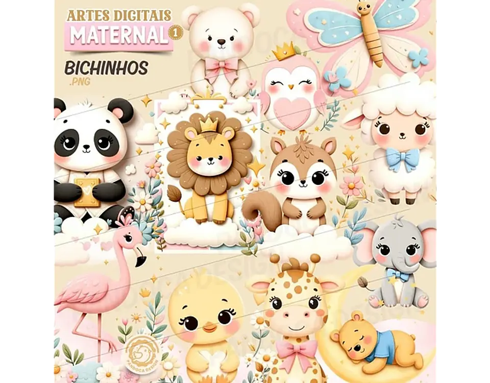 Kit Digital Maternidade - PANDOCA 14