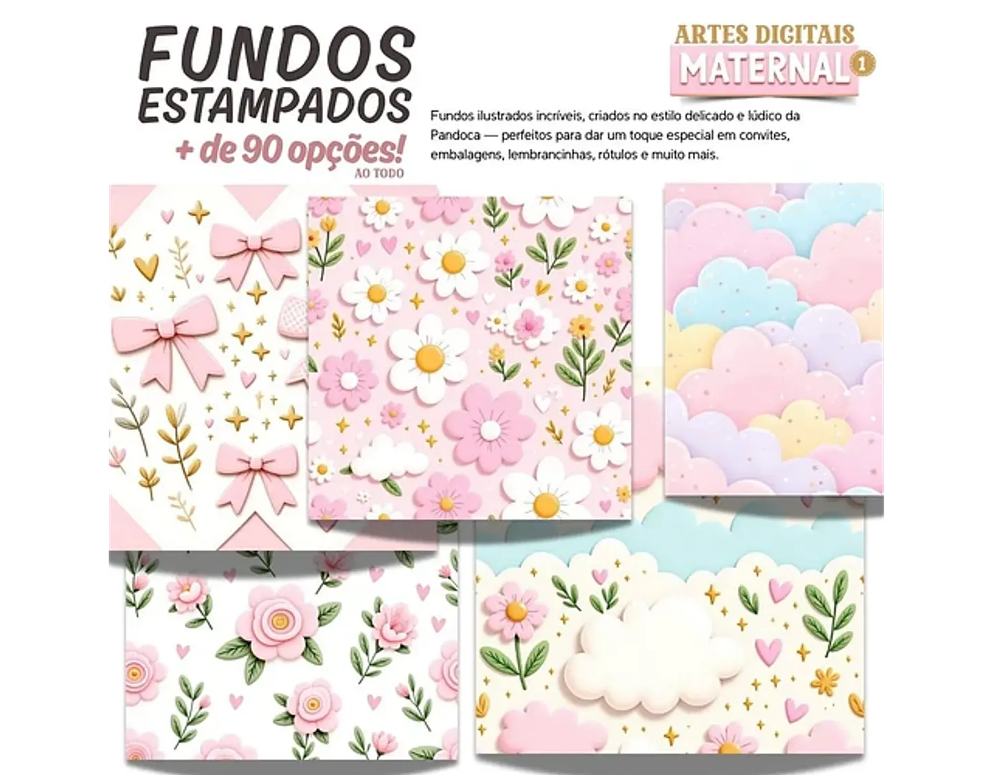 Kit Digital Maternidade - PANDOCA 15