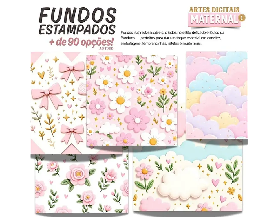 Kit Digital Maternidade - PANDOCA 15