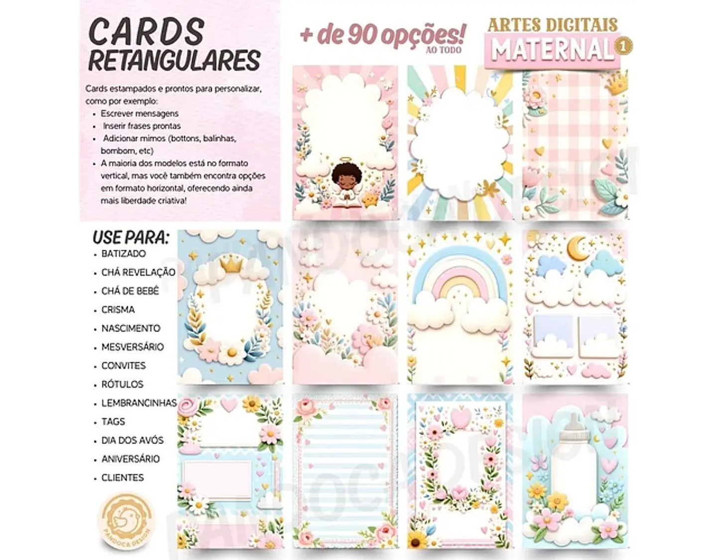 Kit Digital Maternidade - PANDOCA 16