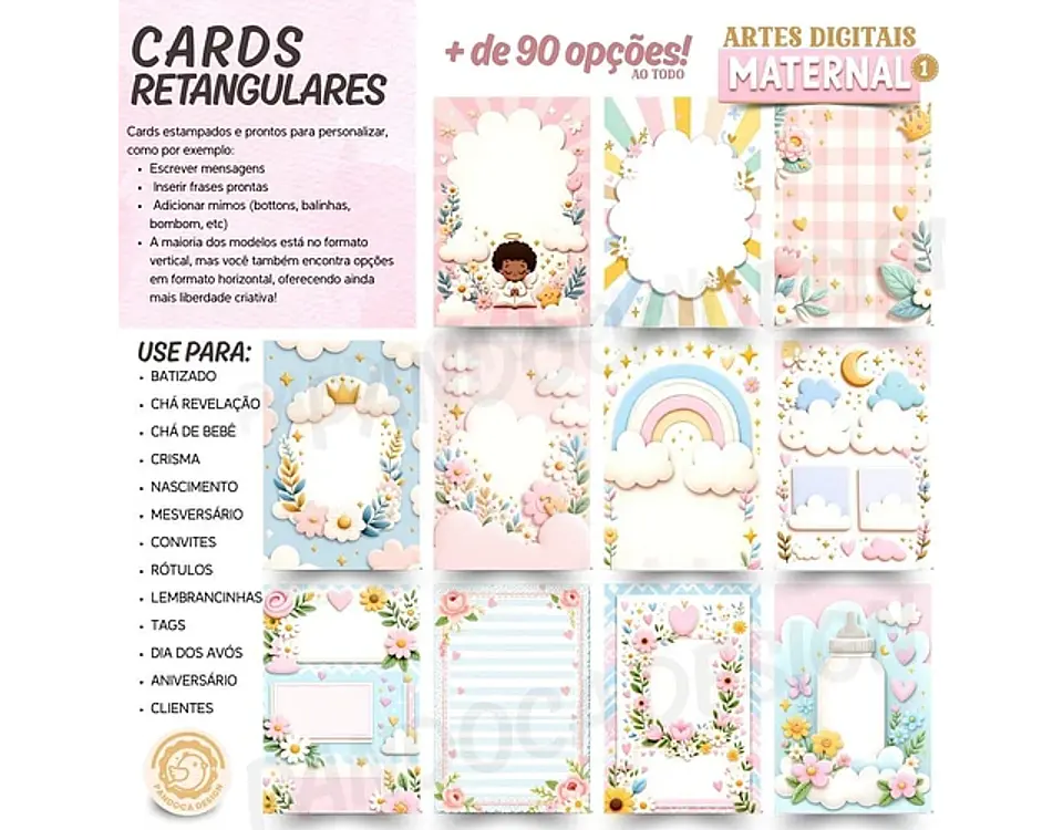 Kit Digital Maternidade - PANDOCA 16