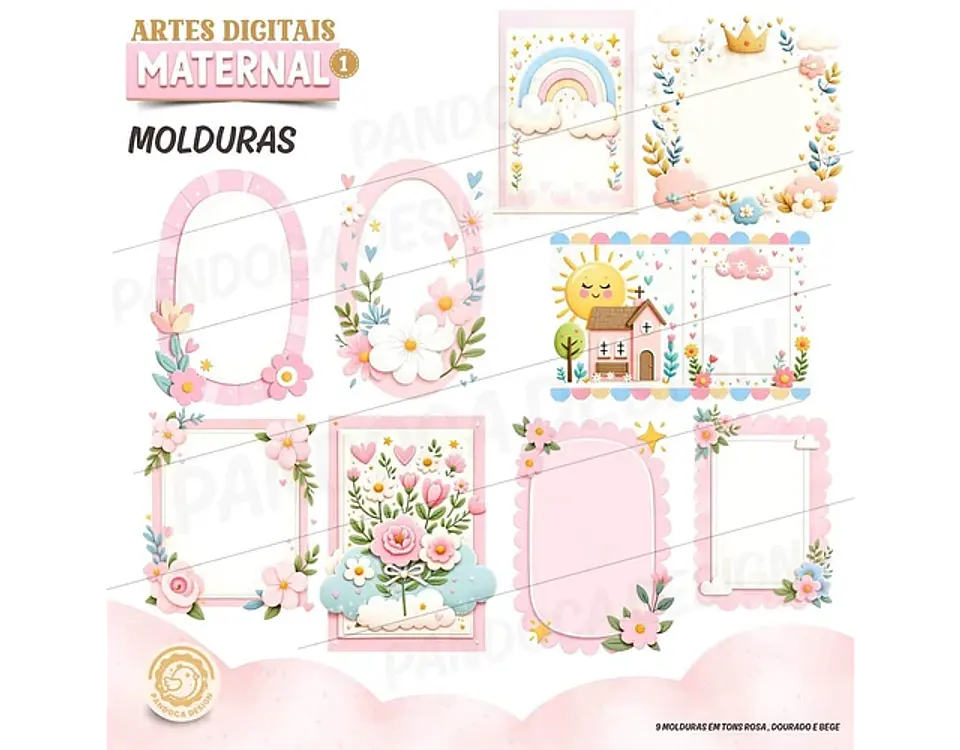 Kit Digital Maternidade - PANDOCA 18