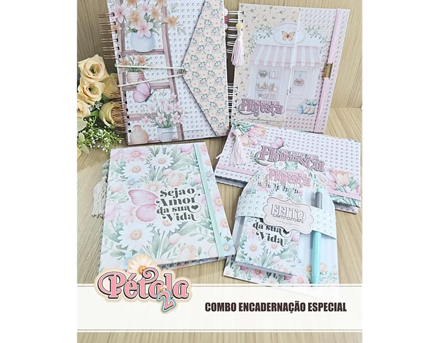Arquvo Encadernação Coleção Pétala 2 1