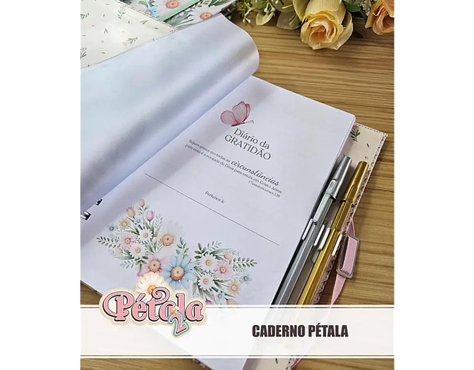 Arquvo Encadernação Coleção Pétala 2 4