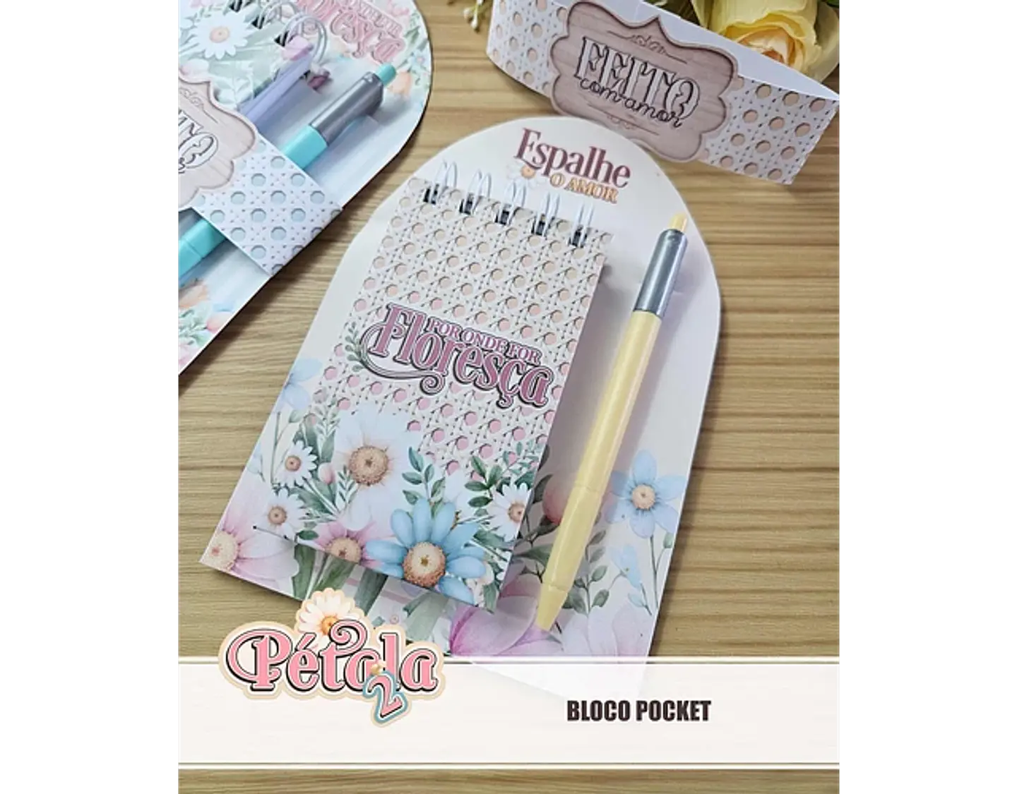 Arquvo Encadernação Coleção Pétala 2 7