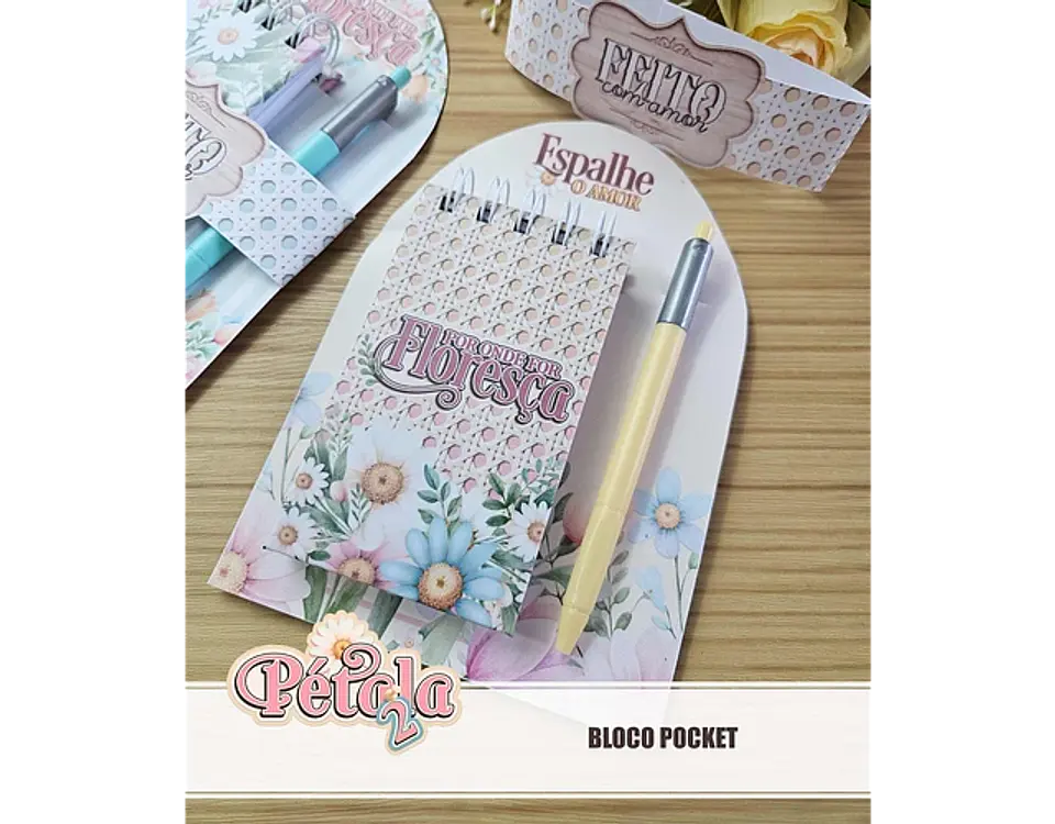 Arquvo Encadernação Coleção Pétala 2 7