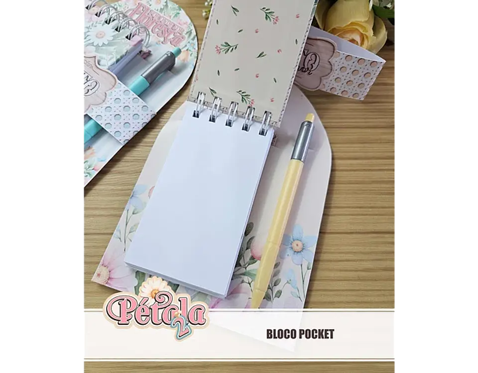 Arquvo Encadernação Coleção Pétala 2 8