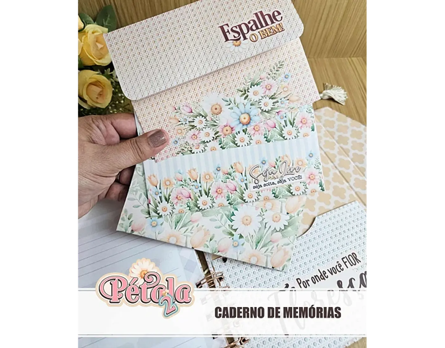 Arquvo Encadernação Coleção Pétala 2 14