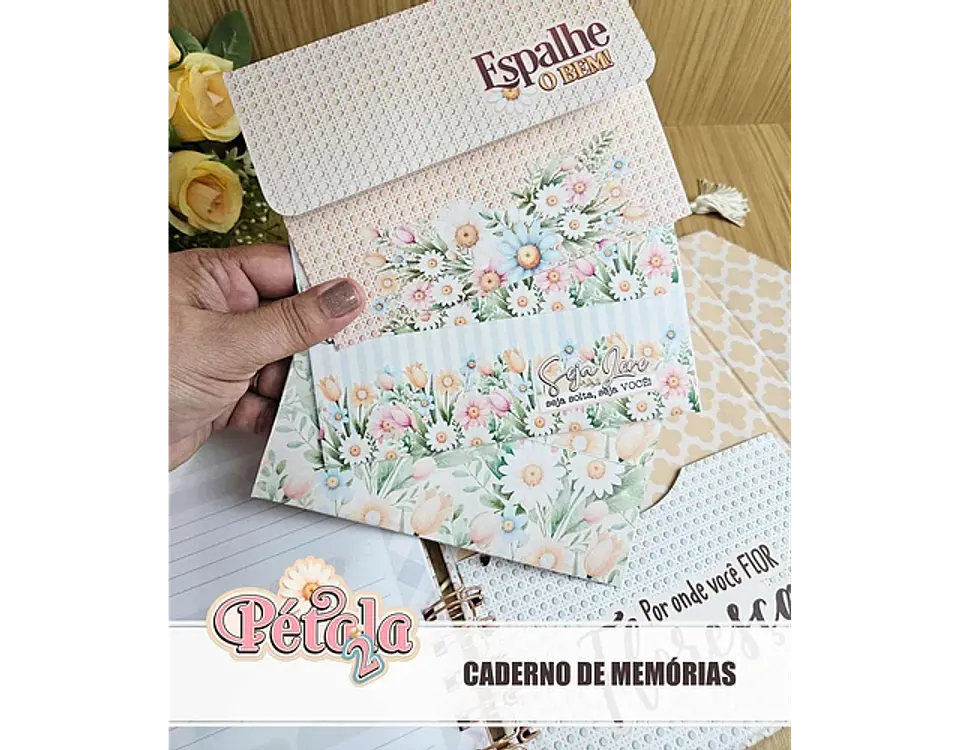 Arquvo Encadernação Coleção Pétala 2 14