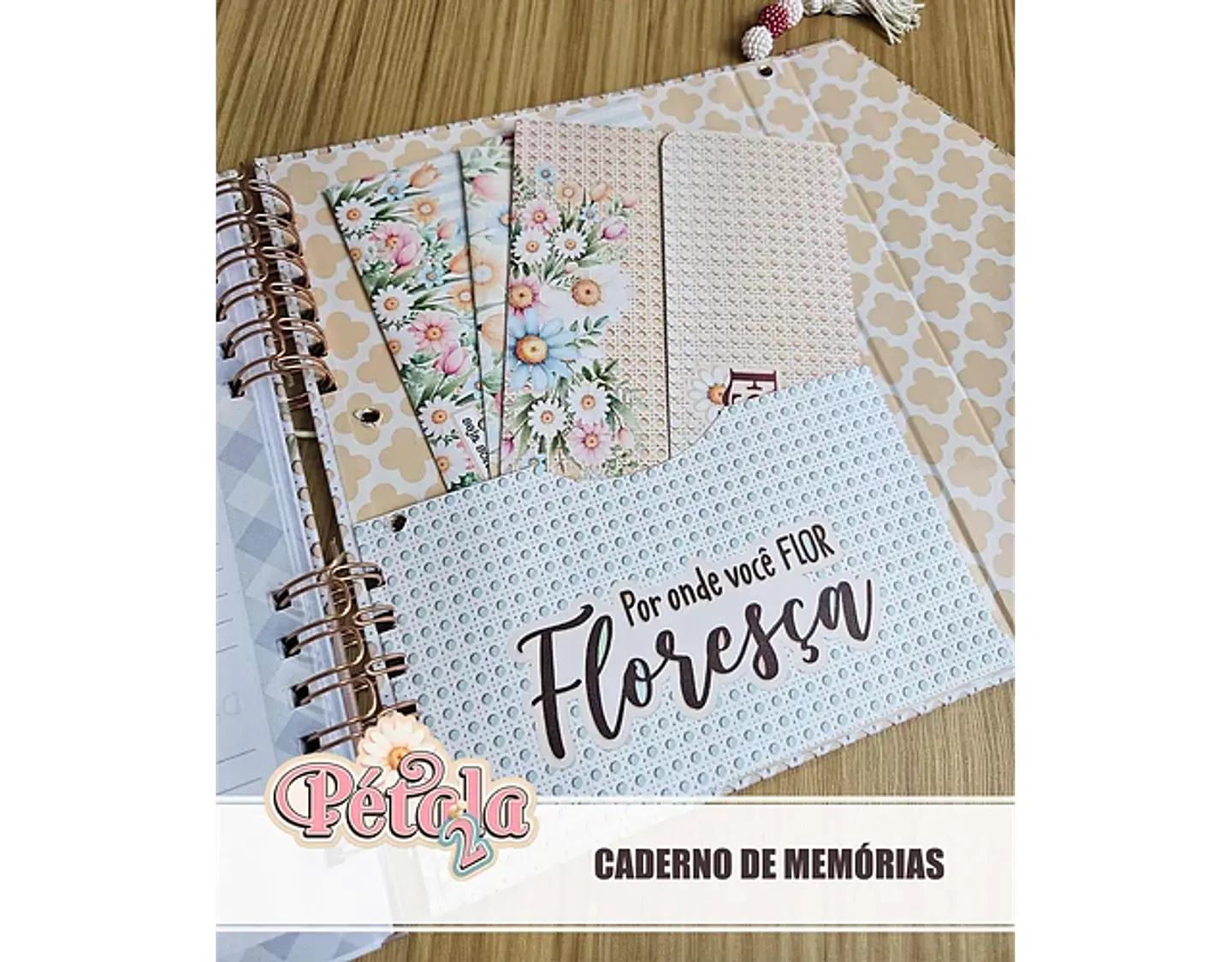Arquvo Encadernação Coleção Pétala 2 16
