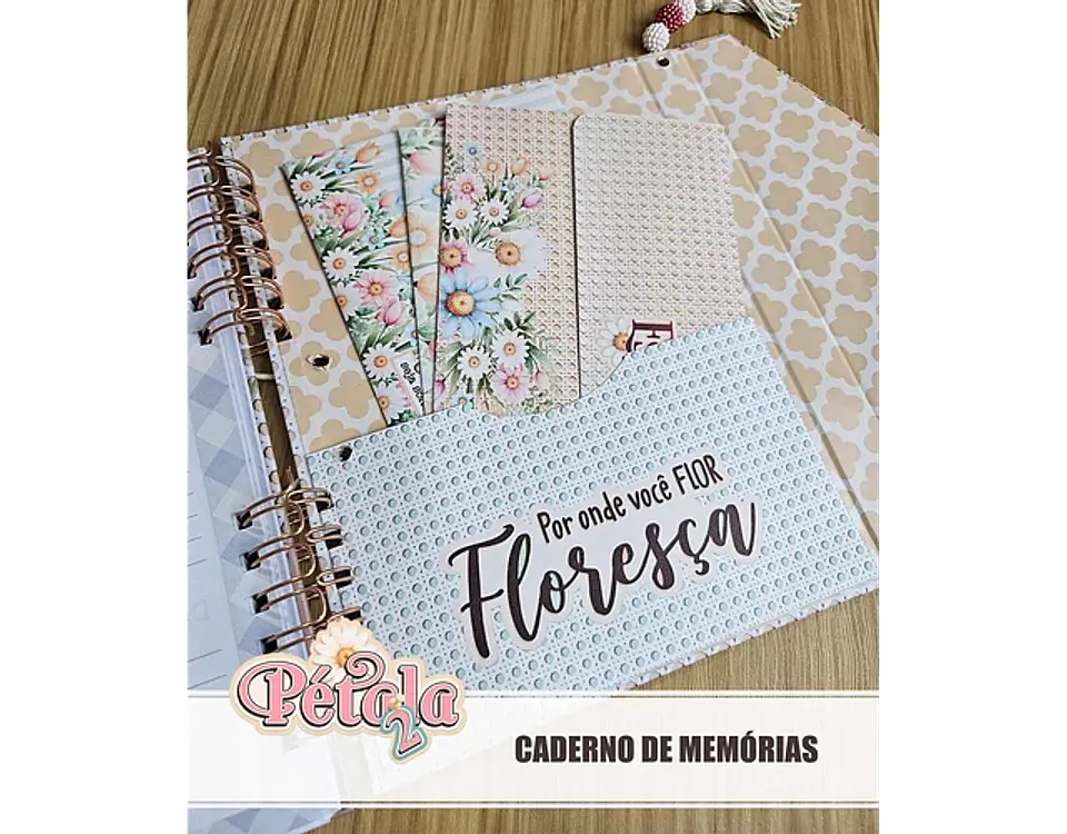 Arquvo Encadernação Coleção Pétala 2 16