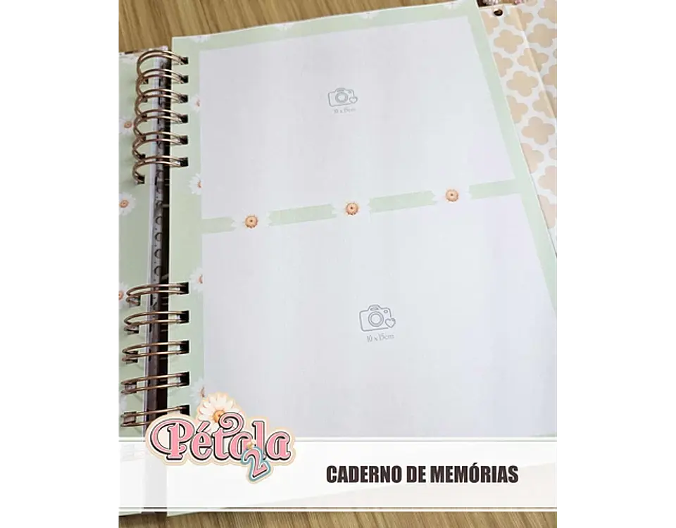 Arquvo Encadernação Coleção Pétala 2 17