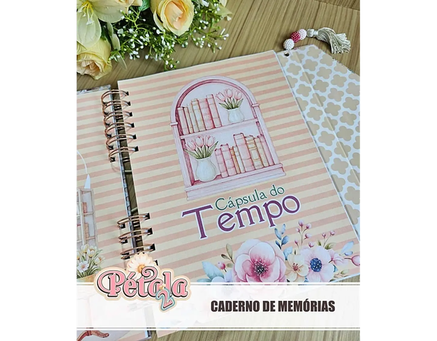 Arquvo Encadernação Coleção Pétala 2 19