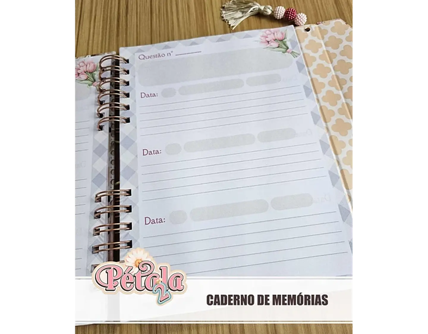 Arquvo Encadernação Coleção Pétala 2 20