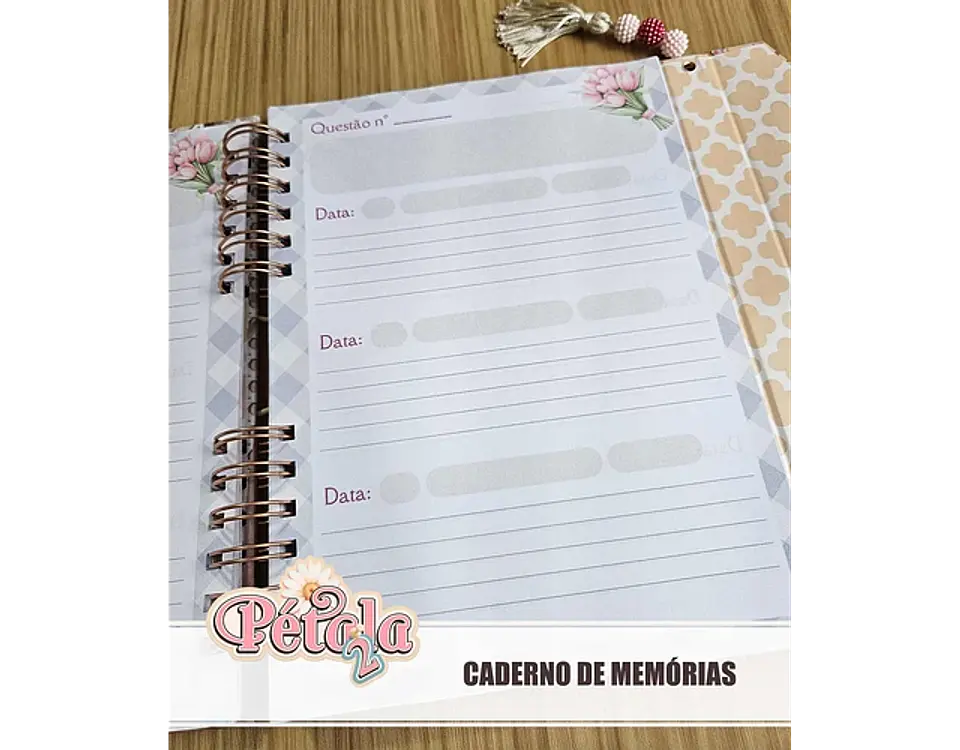 Arquvo Encadernação Coleção Pétala 2 20