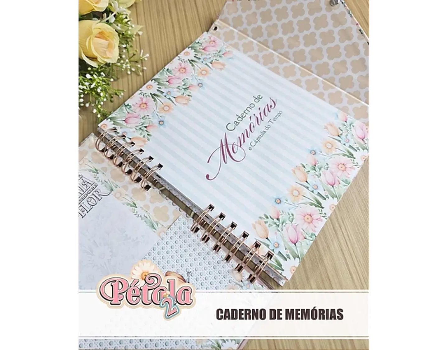 Arquvo Encadernação Coleção Pétala 2 21