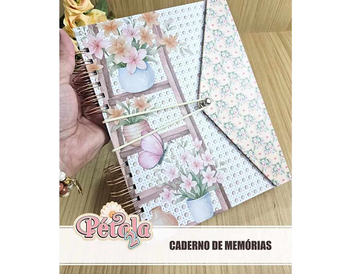 Arquvo Encadernação Coleção Pétala 2 22