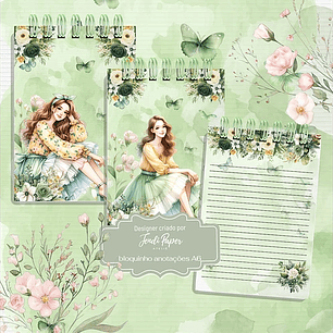 Arquivo coleção devocional mulher verde - JENDI